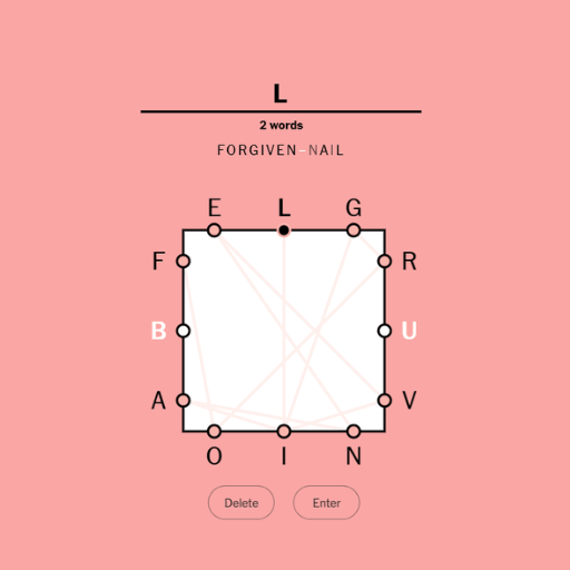 Letter Boxed game