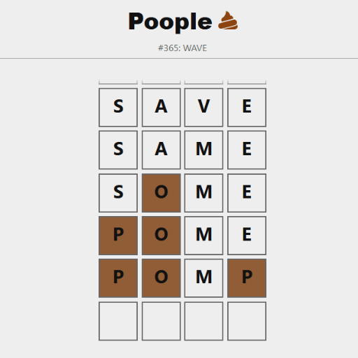 Poople game